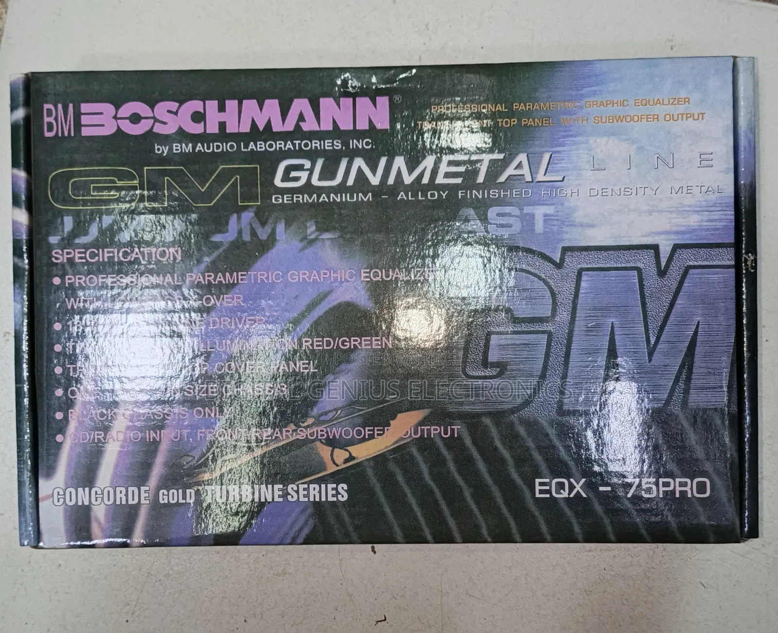 Bm Boschmann Eqx-75pro
