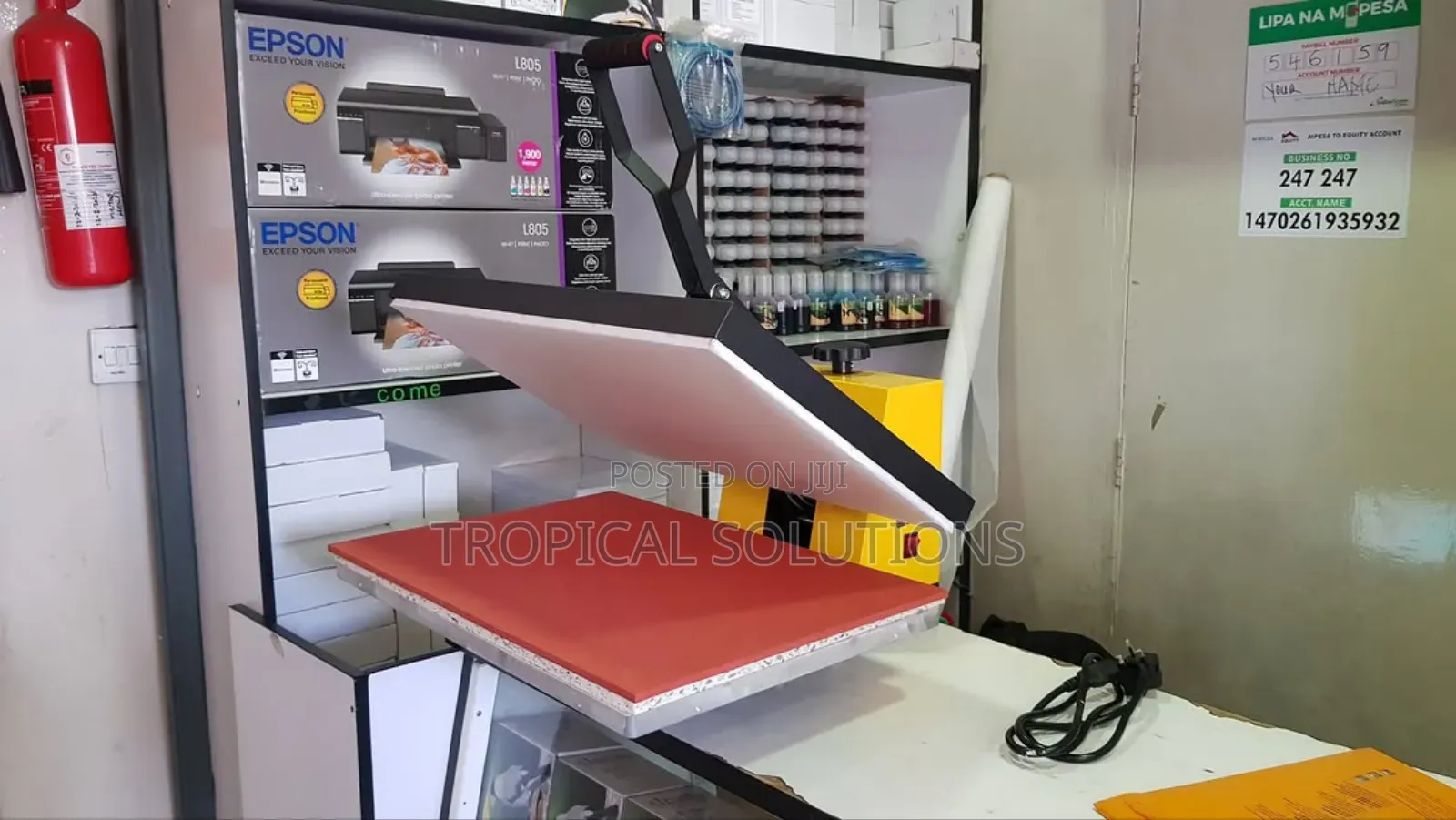 A2 Size Flatbed Heat Press Machine