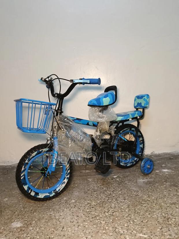 Bike Blue Marble Print Bicycle Size 12