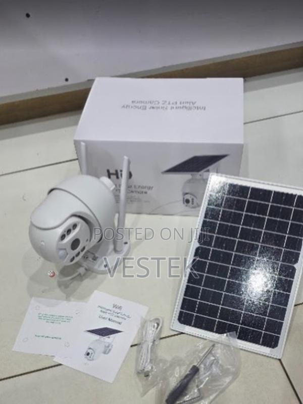 Ubox 4g Simcard Solar Powered Wireless Camera - main view