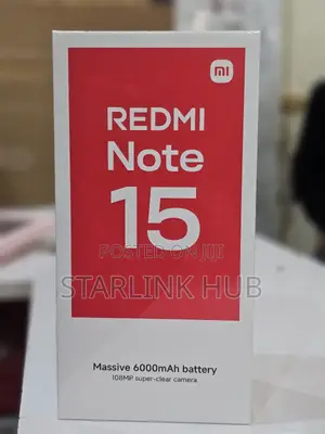 New Xiaomi Redmi Note 15 256 GB Green