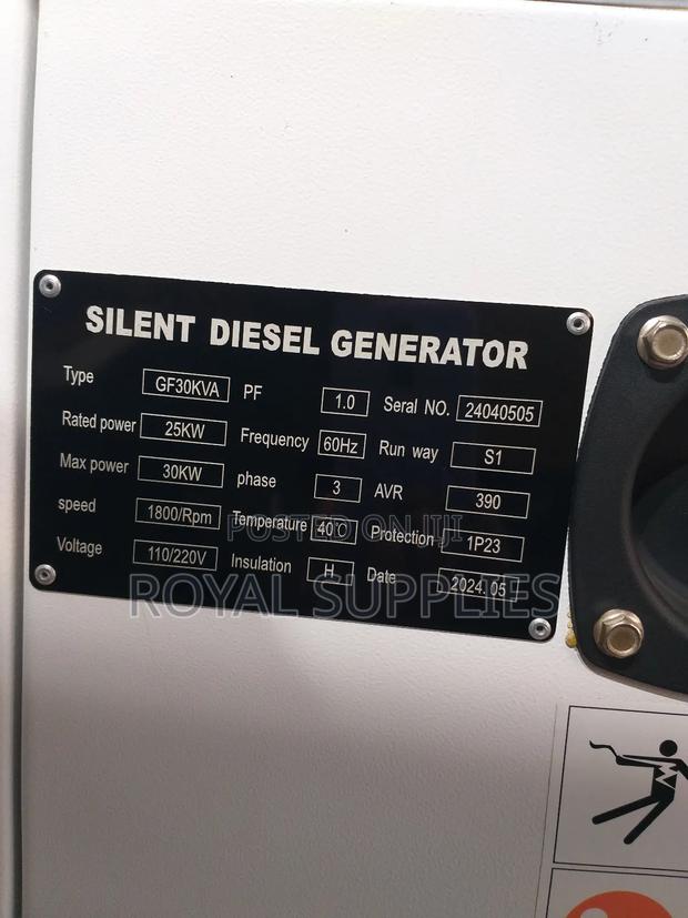 Perkins 30kva Generator - thumbnail 2
