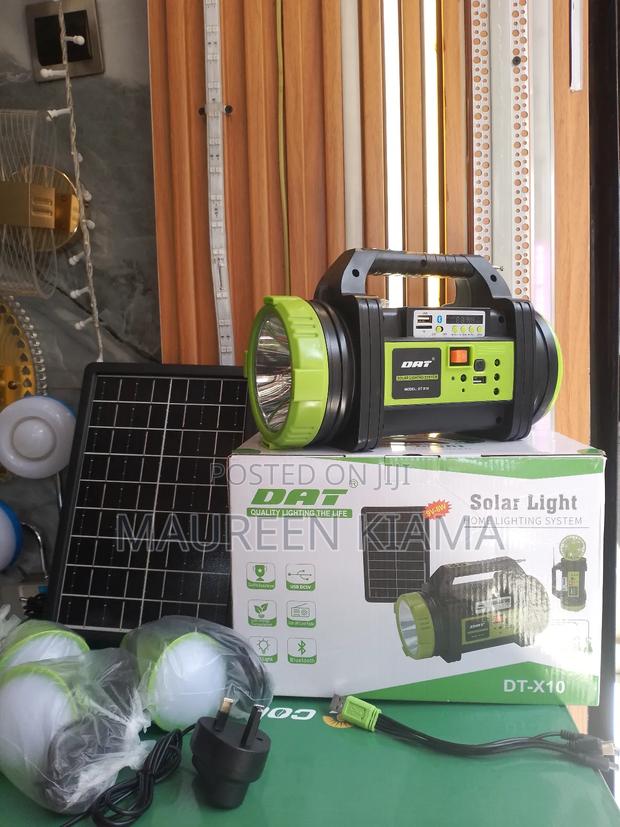 Dat Solar Lighting Kit With a Fan - thumbnail 3