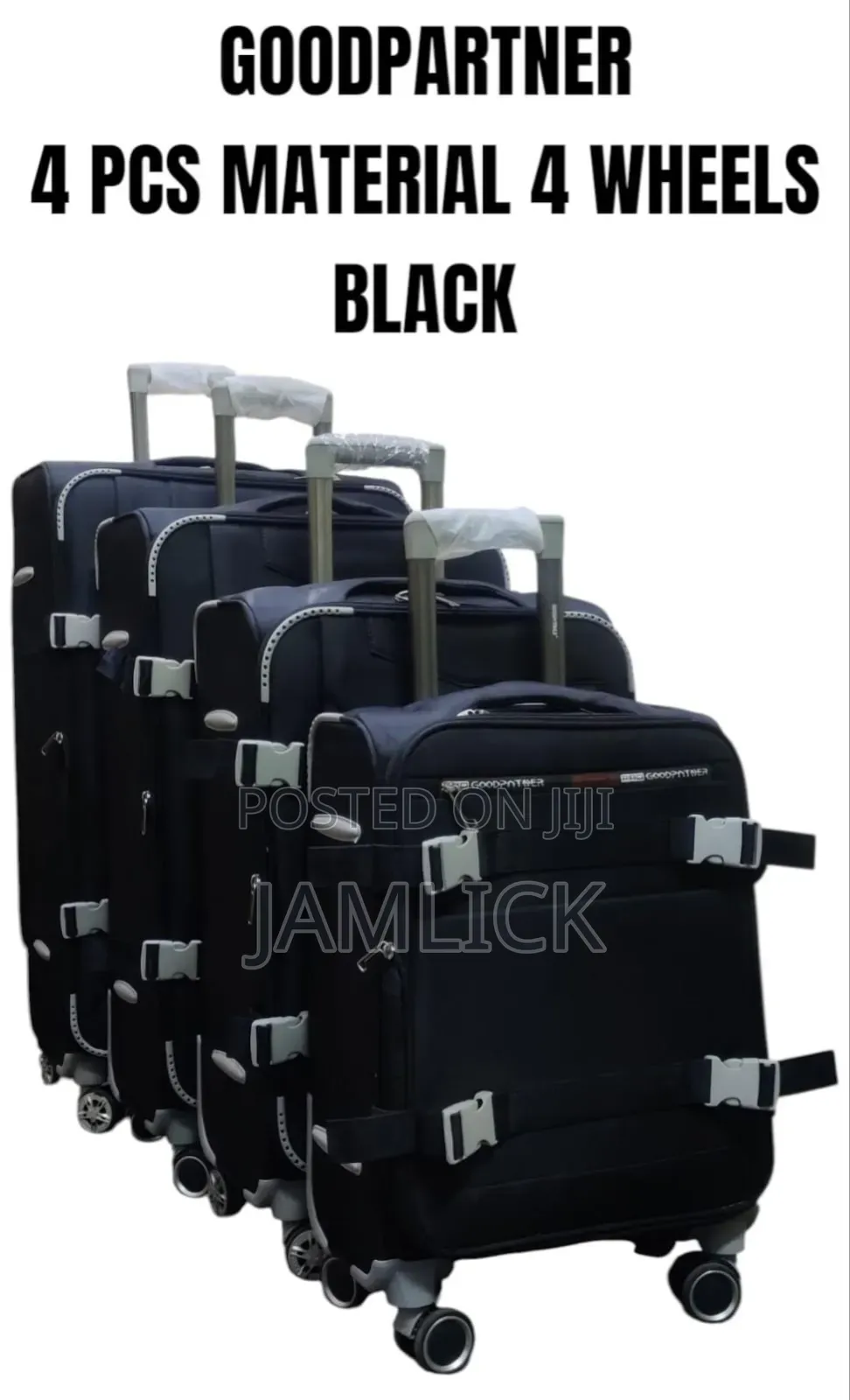 Good Partner 4pcs Material Suitcases – 4 Wheels