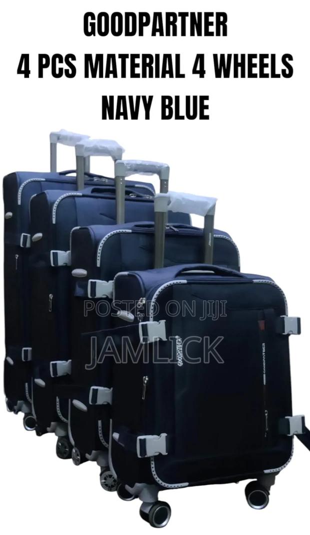 Good Partner 4pcs Material Suitcases – 4 Wheels - thumbnail 2