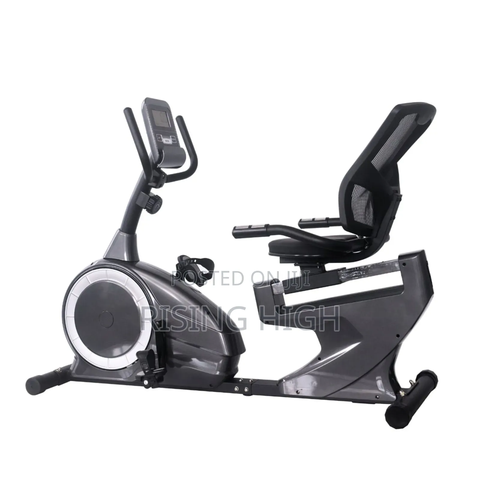 Heavy Duty Recumbent Bike Magnetic System Smooth Workout