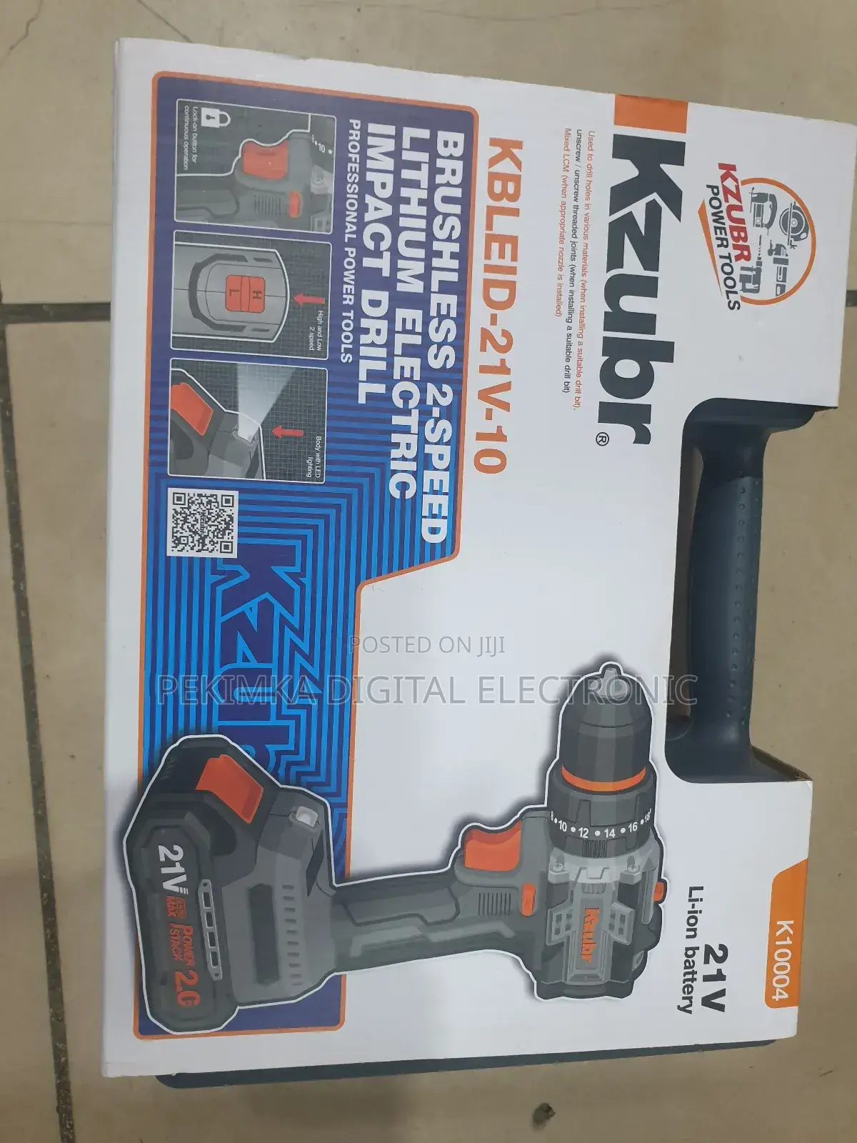 Kzubr Brushless Drill