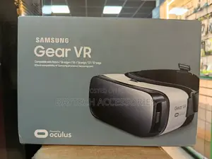 This Is a Samsung Gear Vr Virtual Reality Headset.