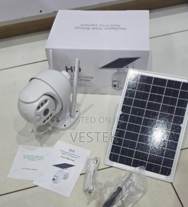 Ubox 4g Simcard Solar Powered CCTV Camera 3mp Full Hd