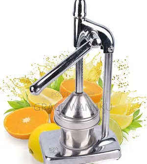 Heavy Duty Metallic Manual Citrus Juicer Stand Machine