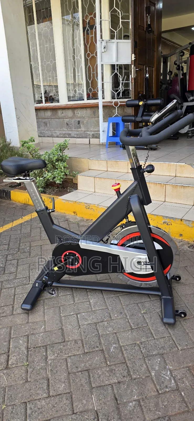 Exercise Spinning Bike Adjustable Resistance Home Fitness
