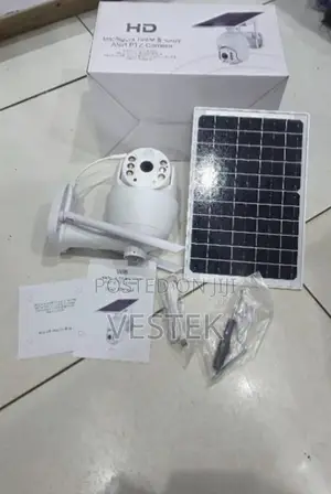4mp Solar Powered PTZ Outdoor Wireless Camera With Simcard