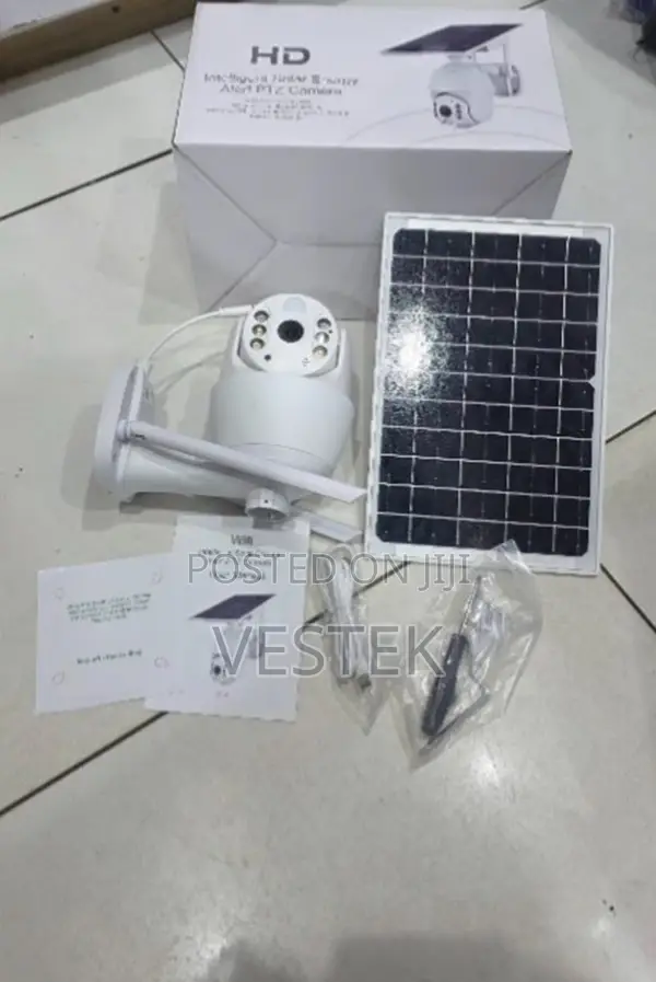 4mp Solar Powered PTZ Outdoor Wireless Camera With Simcard