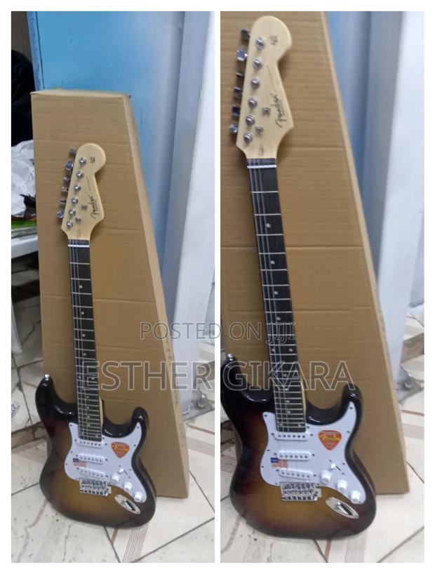 Sunburst Electric Guiters.