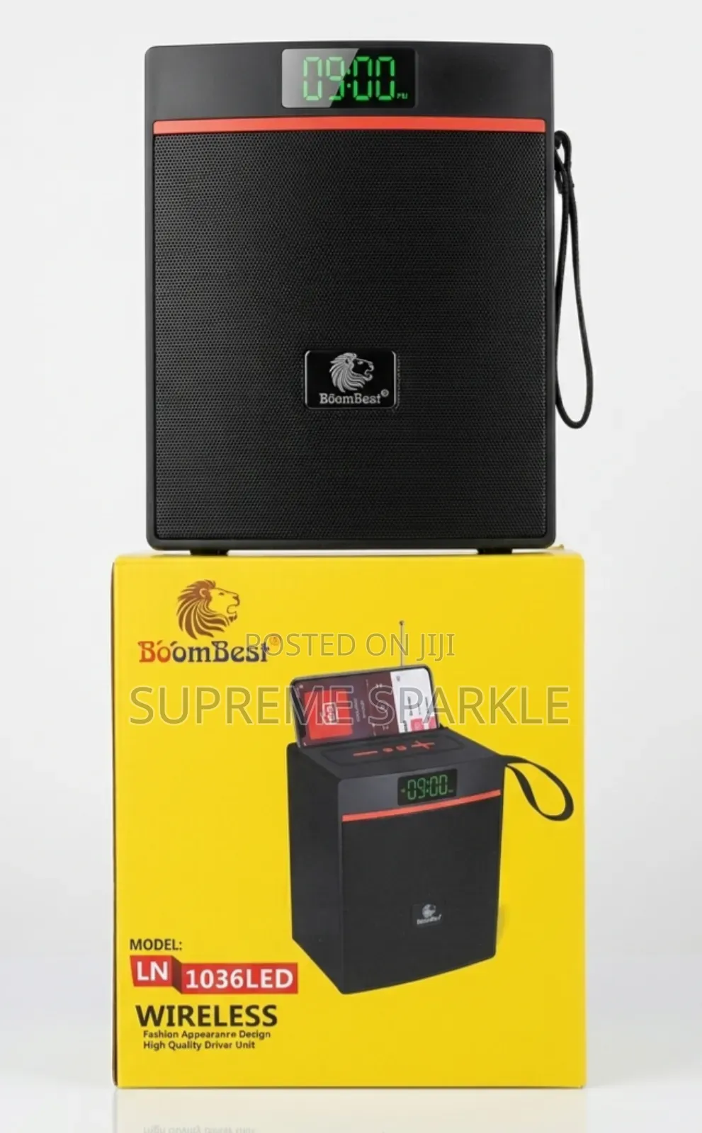 Boombest Ln-1036led Wireless Speaker. Radio