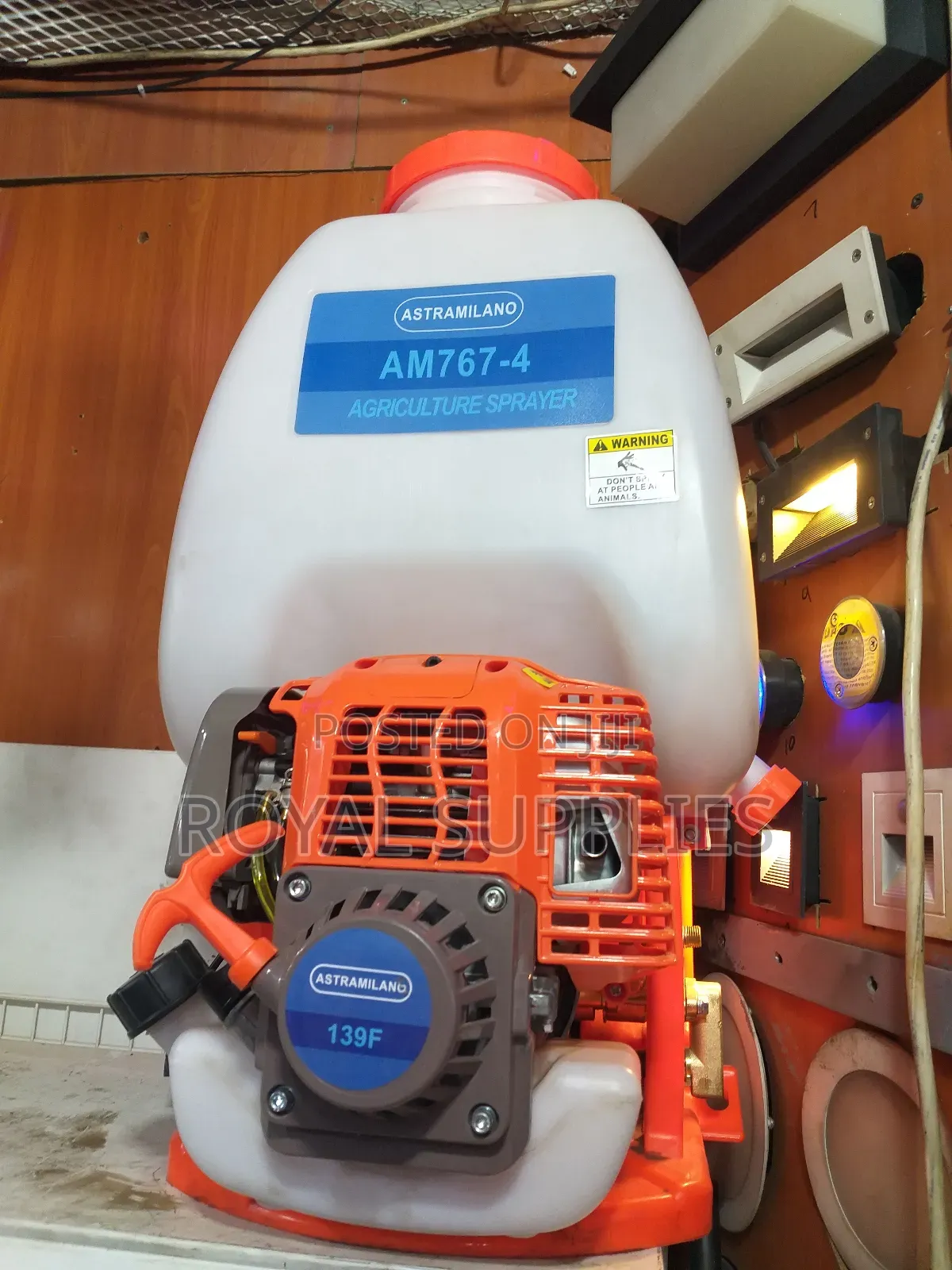 Astramilano 4 Stroke Petrol Engine Knapsack Sprayer