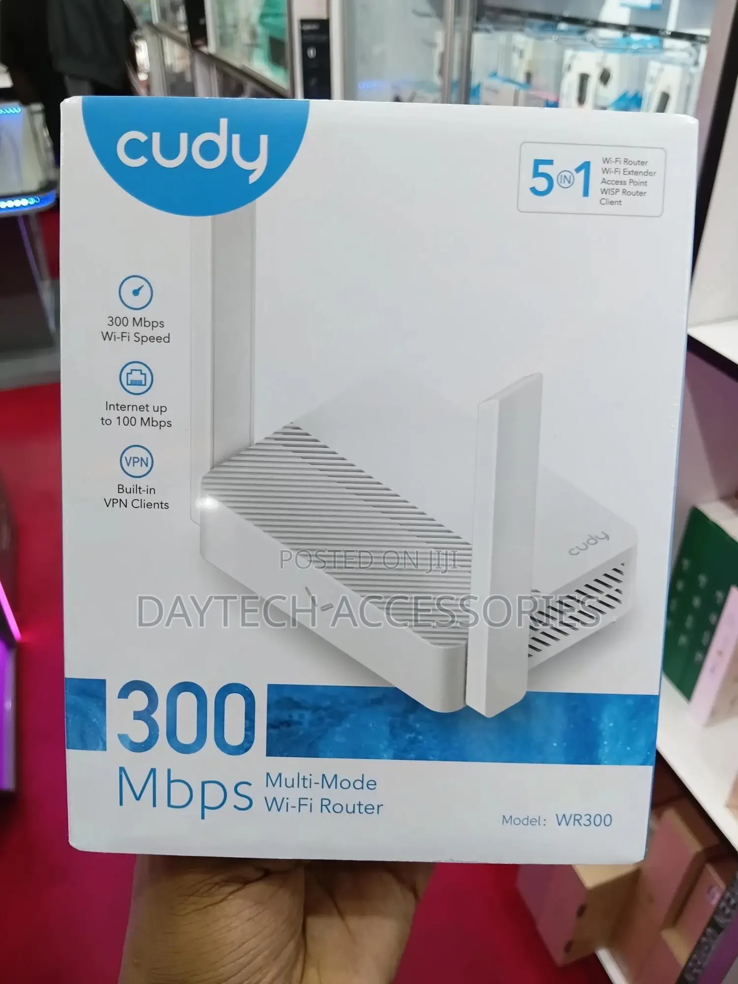 Cudy N300 Multi-Mode Wi-Fi Router Wr300