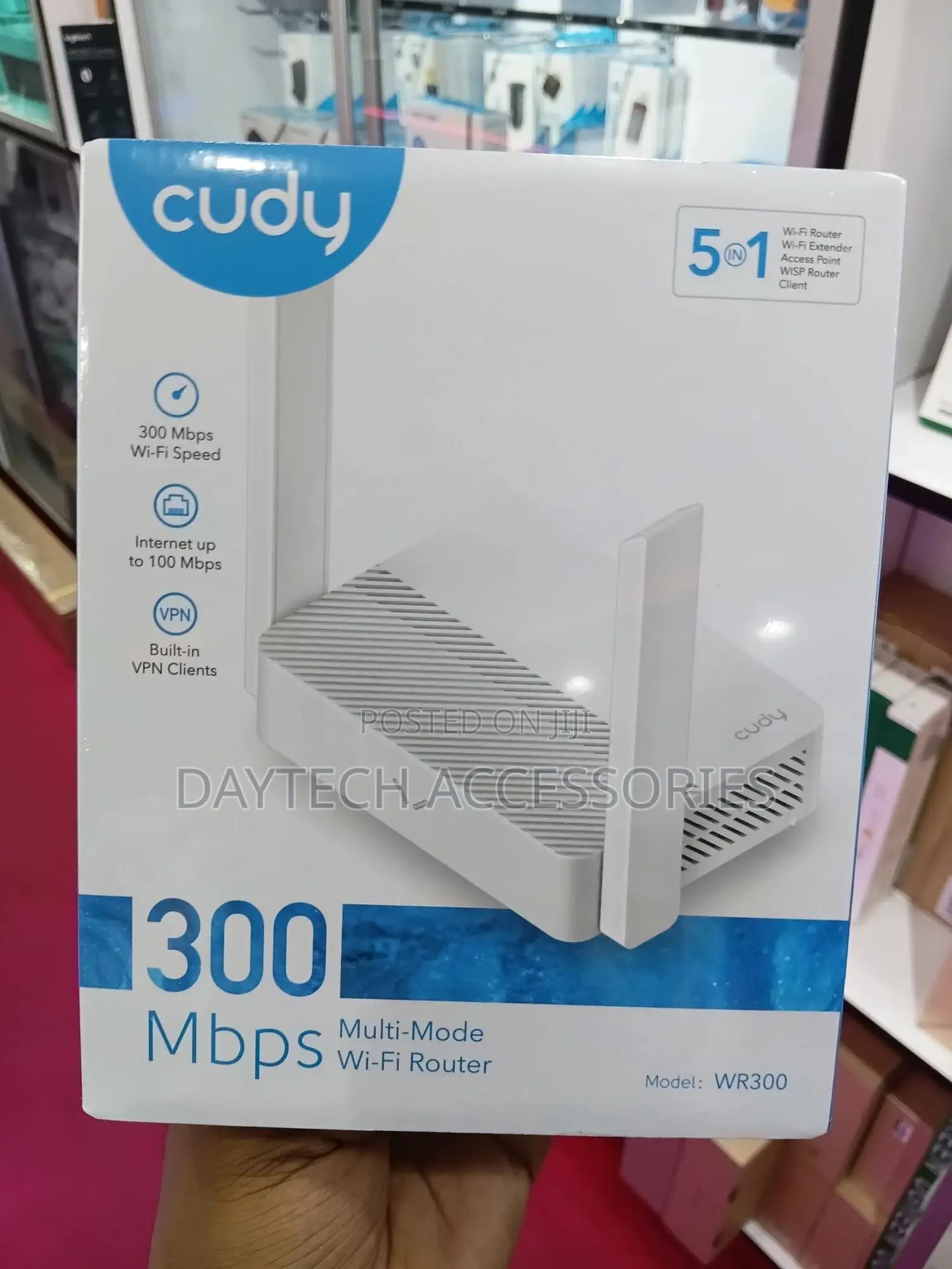 Cudy N300 Multi-Mode Wi-Fi Router Wr300
