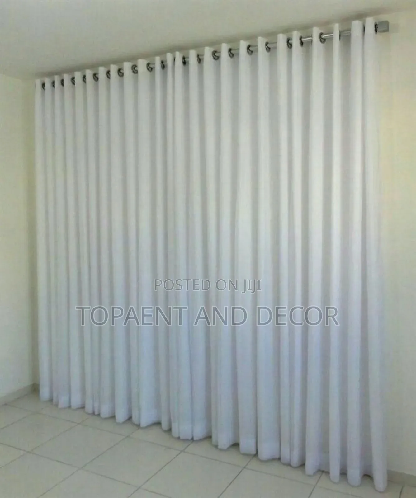 Beautiful Brilliant White Window Sheers