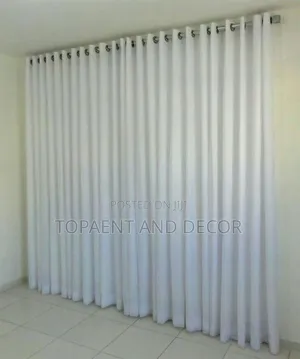 Beautiful Brilliant White Window Sheers