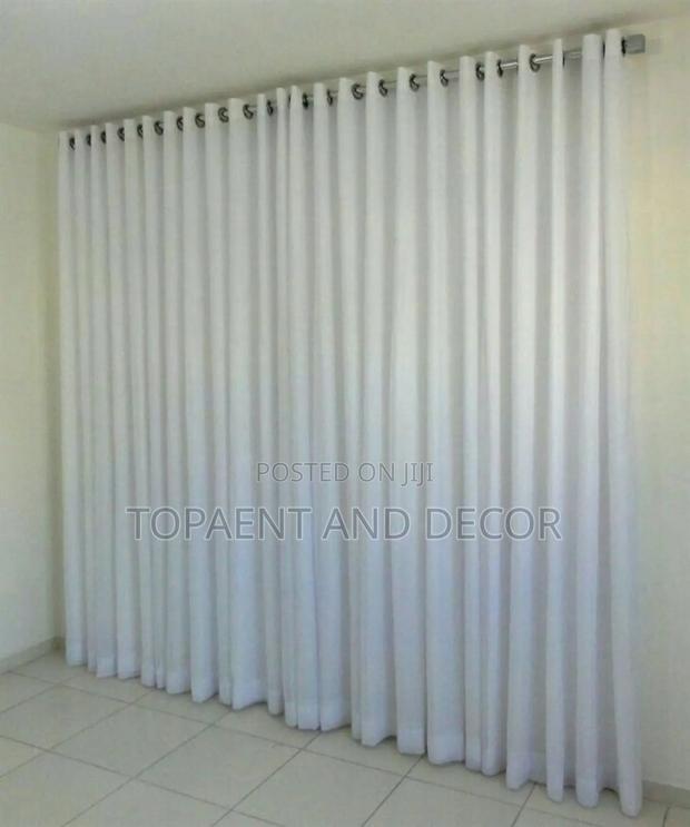 Beautiful Brilliant White Window Sheers