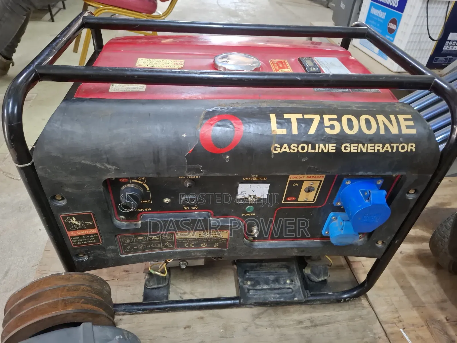 7.5kva Generator for Hire.