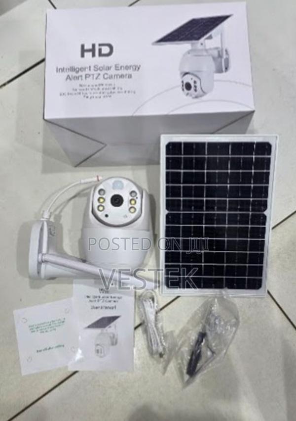 Ubox Solar PTZ Camera 4g Sim Card Wireless Outdoor CCTV 4mp
