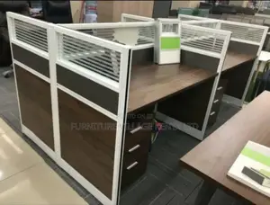 Office Workstation; 4-Persons Modular Office Workstation