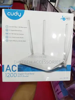 Cudy Ac1200 Wr1300 Gigabit Mesh Wi-Fi Router