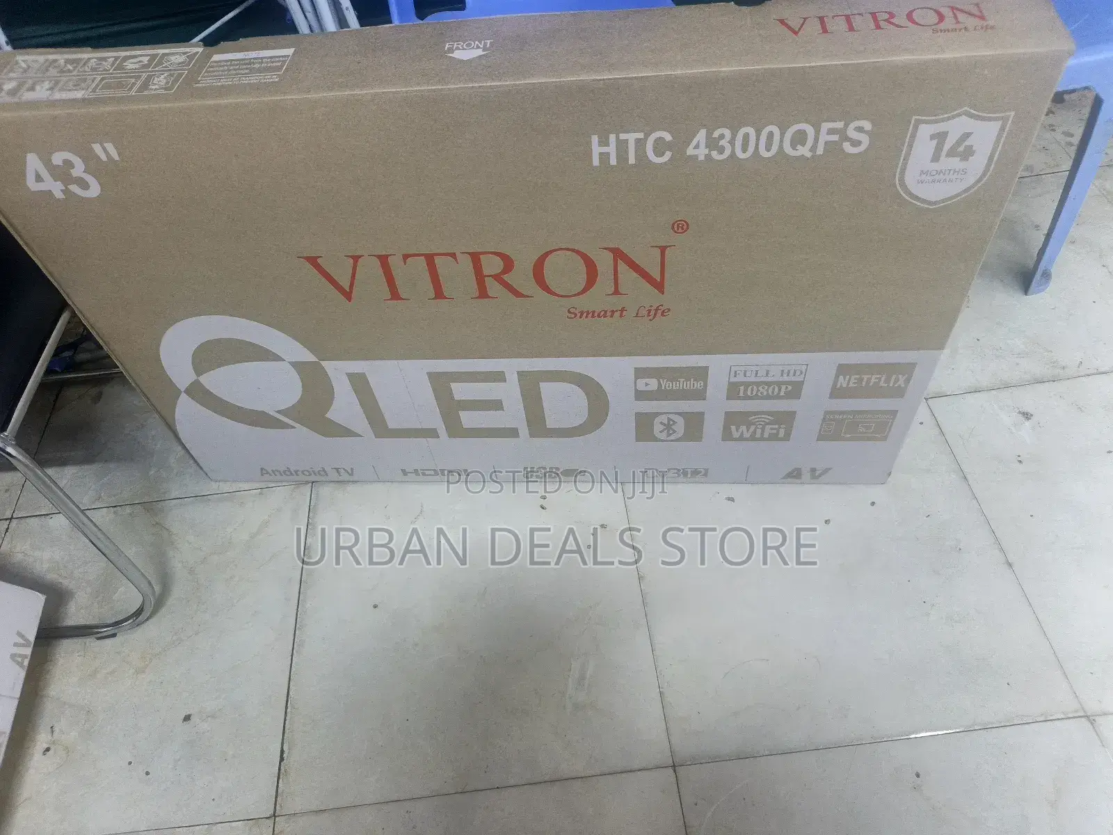 Vitron 43′′ Qled Display TV