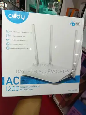 Cudy Wr1300 Ac1200 Dual-Band Gigabit Mesh Wi-Fi Router With Wi-Fi 5