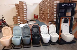 Coloured Wall Hung Toilet Available