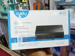 Cudy 8-Port Gigabit Unmanaged Switch (Model: Gs108).