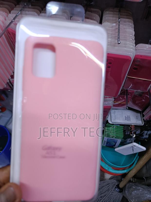 Idwai Liquid Silicone Microfiber Lining Samsung Galaxy A51 Case