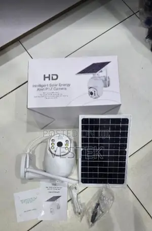 Ubox Battery Powered 4g Lte CCTV Camera 3mp S10 Solar Panel