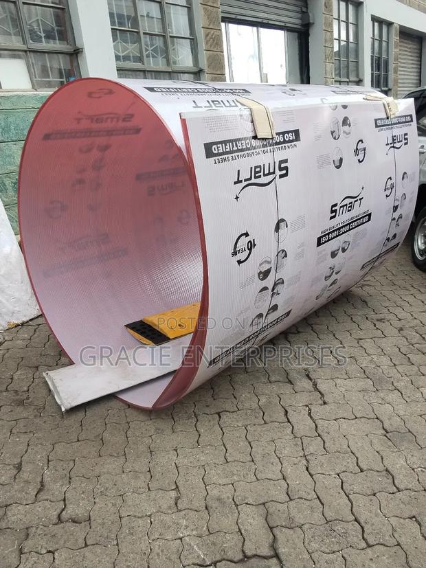 Red Polycarbonate Sheets - thumbnail 2