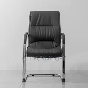 Office Chair : Executive Black Visitor Office Seat