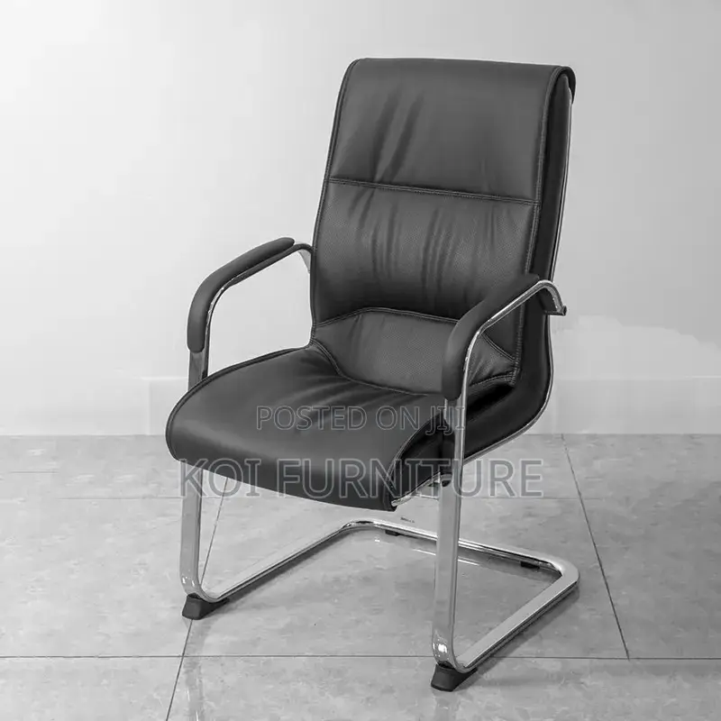 Office Chair : Executive Black Visitor Office Seat