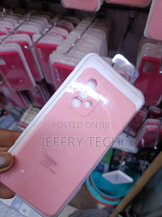 Wogroo Liquid Silicone Samsung Galaxy A53 Case With Microfiber Lining - thumbnail 2