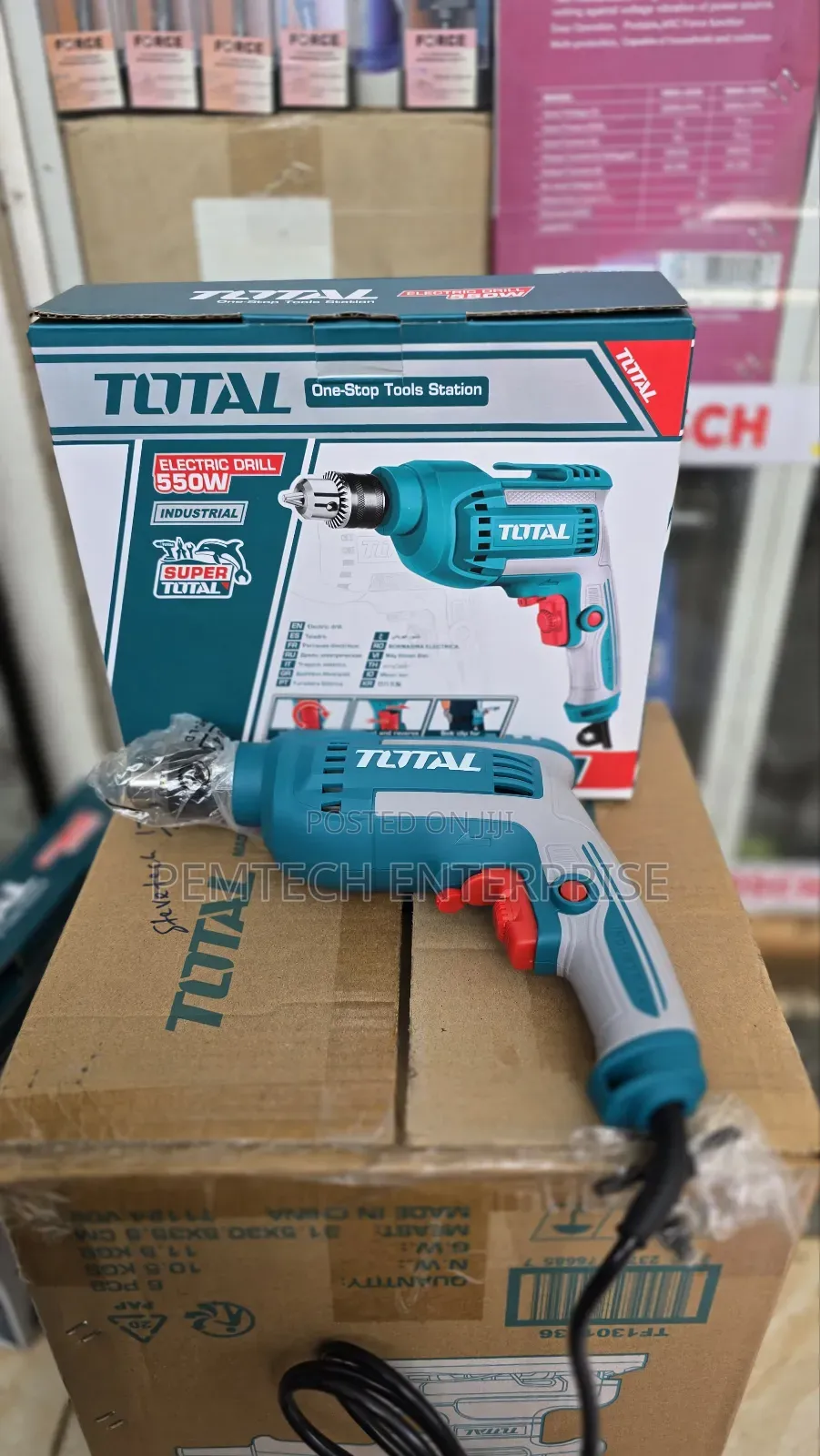Total Industrial Electric Drill (Model Td