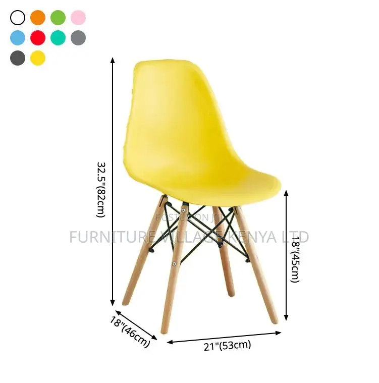 Dining Chairs; Armless Dining Chairs Eames Side Dining Chairs