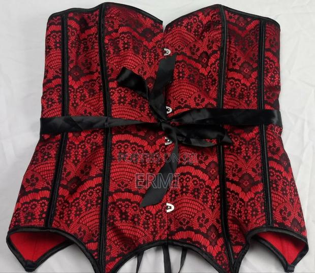 Red and Black Corset - main view