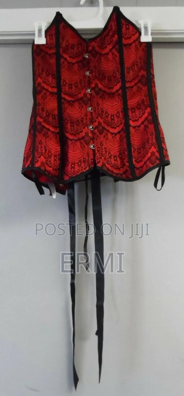 Red and Black Corset - thumbnail 2