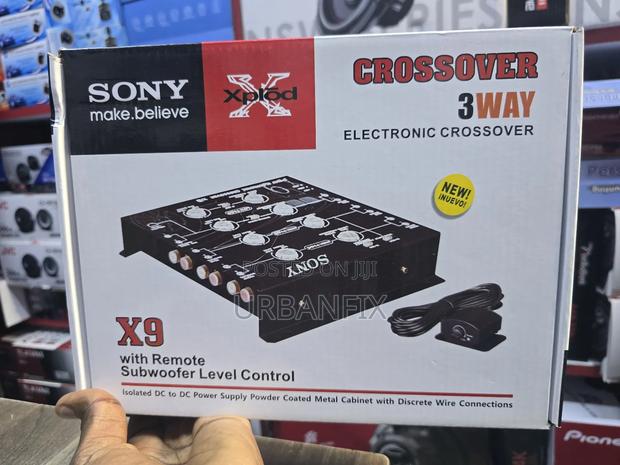 Sony Xplode X9 3 Way Digital Electronic Crossover - main view