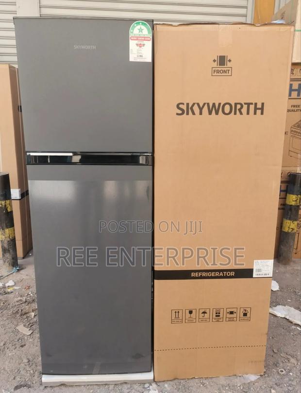 *Skyworth 280 Litres Double Door No Frost