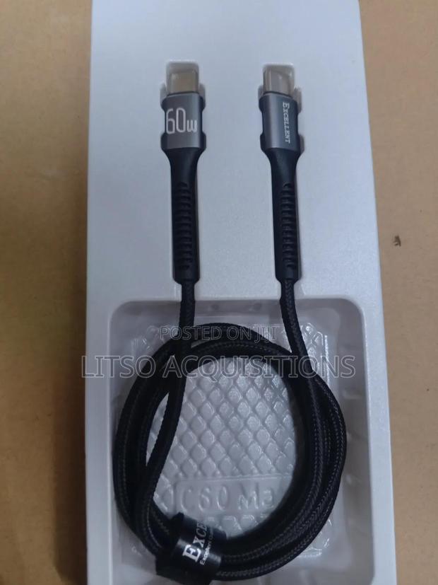 Fast Charging Type-C to Type-C Cable – Excellent Brand - thumbnail 2