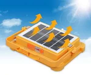 Solar Powered Portable Lamp
