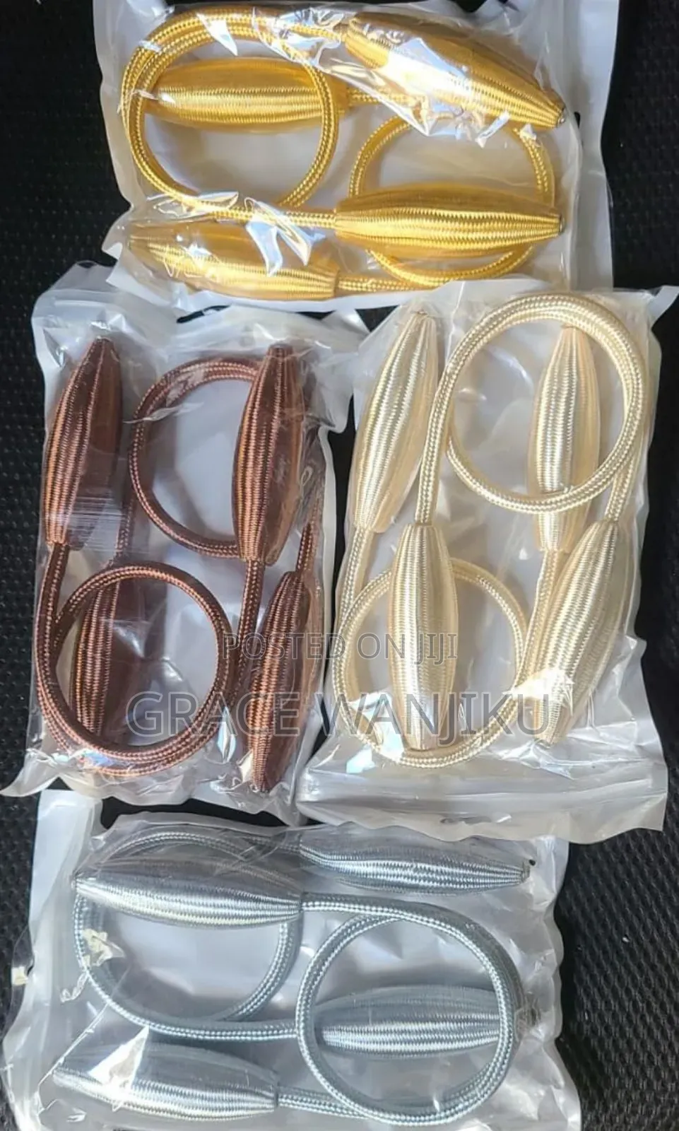 Arbitrary Shape Strong Curtain Tiebacks
