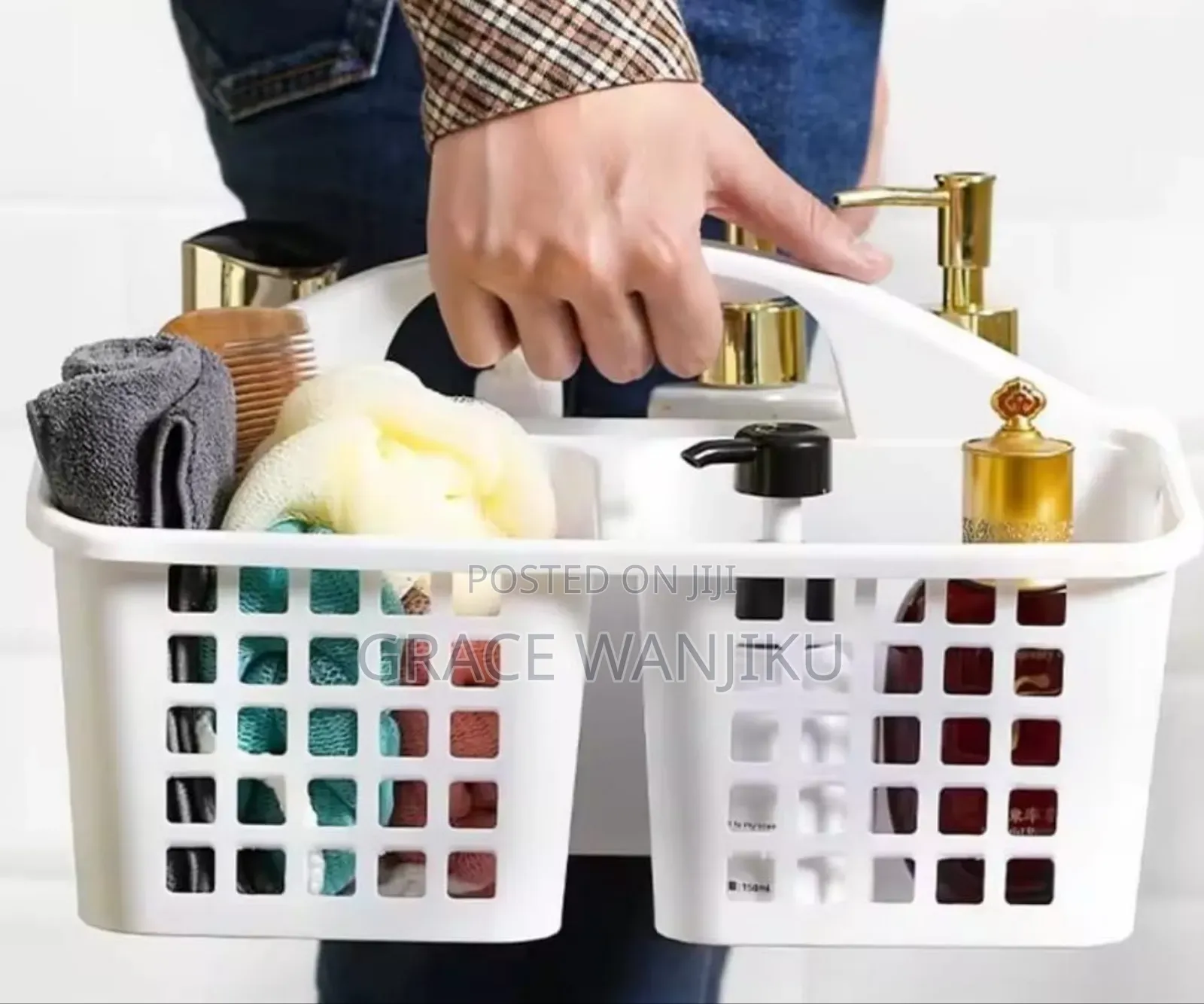 Bathroom Caddy /House Keeping Carrying Caddy /Multipurpose Basket