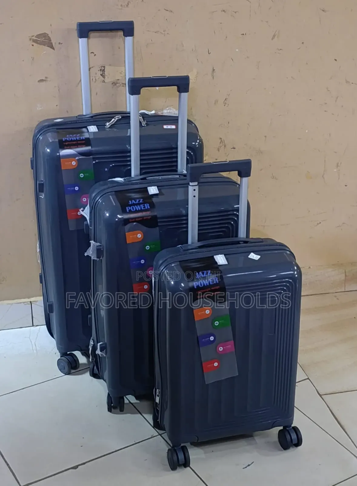 *3 in 1 Unbreakable Pp Suitcase*